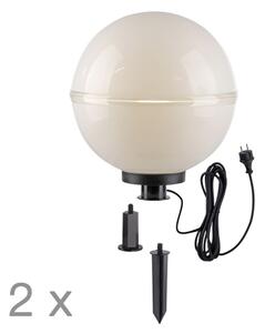 SET 2x lampă de exterior Leuchten Direkt 19324-16-2 1xE27/40W/230V d. 40 cm IP44