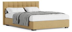 Pat tapițat Dream cu saltea, 120/140/160/180cm - 140x200