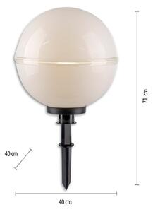 SET 2x lampă de exterior Leuchten Direkt 19324-16-2 1xE27/40W/230V d. 40 cm IP44