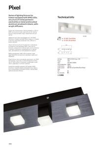 Plafonieră LED PIXEL LED/48W/230V 3000K Redo 01-2016 45x45 cm alb