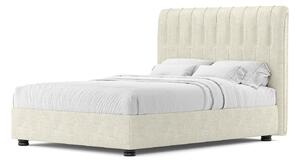 Pat lemn masiv tapitat Florence 120/140/160/180cm - 120x200