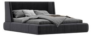 Pat tapițat Rook cu saltea, 140/160/180cm - 140x200