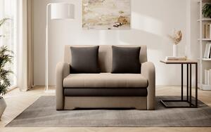Canapea lemn masiv extensibilă Ario Personalizabilă, 130 × 103 × 85 cm - Nube 20 - Nube 22
