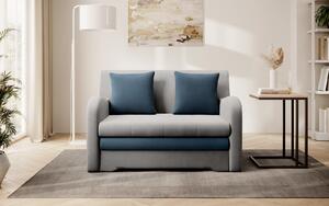 Canapea lemn masiv extensibilă Ario Personalizabilă, 130 × 103 × 85 cm - Nube 03 - Monolith 76