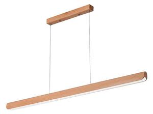 Lustră LED pe cablu LED/26W/230V 4000K 150 cm fag/lemn masiv