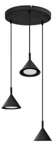 Lustră pe cablu ETNA 3xGX53/10W/230V negru