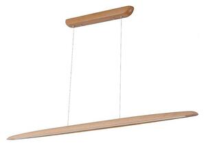 Lustră LED pe cablu LED/26W/230V 4000K 150 cm fag/lemn masiv