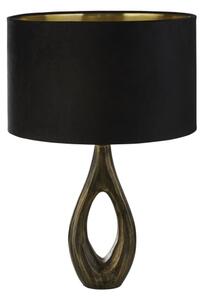 Lampă de masă Searchlight EU86531BK BUCKLOW 1xE27/60W/230V alamă
