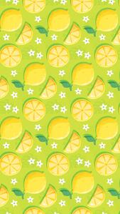 Prosop de plaja LEMONS 100x180 cm verde, 100% microfibra