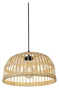 Lustră pe cablu Searchlight 7394CW BALI 1xE27/60W/230V d. 40 cm bambus