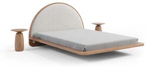 Pat lemn masiv levitant Visby Personalizabil - 120x200, Fara, Natur