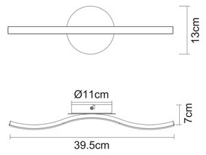 Globo 67171-6 - Lustră LED aplicată EVITA LED/6W/230V