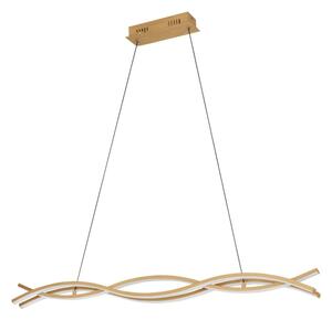 Eglo 901106 - Lustră LED suspendată pe cablu LASANA LED/35W/230V bej