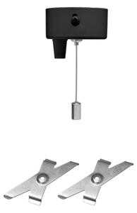 Corp de iluminat LED fluorescent Ecolite LN5070-28W/CR DONAR LED/28W/230V 120 cm negru