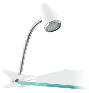 Eglo 902368 - Lampă LED cu clemă RICCIO 1xGU10/2,8W/230V alb/crom lucios
