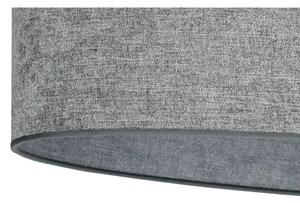 Lustră aplicată Duolla OVAL 1xE27/15W/230V gri