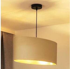 Lustră pe cablu Duolla OVAL VEGAN 1xE27/15W/230V crem