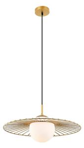 Lustră pe cablu SALLY 1xE27/40W/230V auriu ITALUX MDM-4003/1 GD