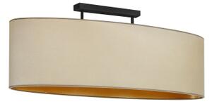 Lustră aplicată Duolla OVAL VEGAN 2xE27/15W/230V bej