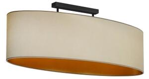 Lustră aplicată Duolla OVAL VEGAN 2xE27/15W/230V bej