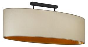 Lustră aplicată Duolla OVAL VEGAN 2xE27/15W/230V bej