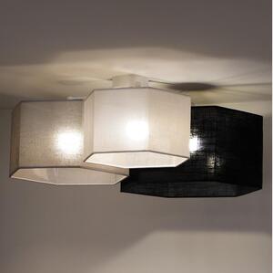 Lustră aplicată Duolla ROLLER TRIO HEX 3xE27/15W/230V negru/gri/alb