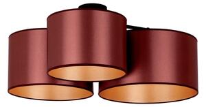 Lustră aplicată Duolla ROLLER TRIO SHINY 3xE27/15W/230V cupru/auriu