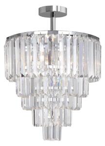 Lustră aplicată Zuma Line FC17106/6+3+1-CHROME+CL AMEDEO 10xE14/40W/230V crom