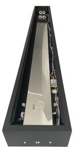 Corp de iluminat fluorescent 2xG13/18W/230V negru 120 cm