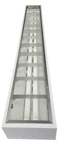 Corp de iluminat fluorescent 2xG13/18W/230V alb 120 cm