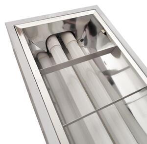 Corp de iluminat fluorescent 2xG13/18W/230V alb 120 cm