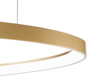 Lustră LED pe cablu Ideal Lux GEMINI LED/48W/230V d. 61 cm auriu