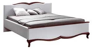Pat lemn masiv Milan III 140/160/180x200cm - 140x200, Fara