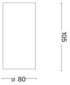 Spot LED Ideal Lux NITRO LED/10W/230V CRI 90 alb
