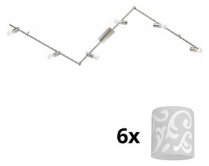 Spot LED Eglo MY CHOICE 6xE14/4W/230V crom/alb