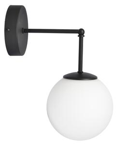 Lampă de perete MOON 1xE27/15W/230V negru