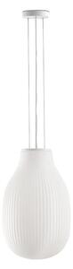 Lustră pe cablu FARO 28300 ISABELLE 1xE27/15W/230V d. 31 cm alb