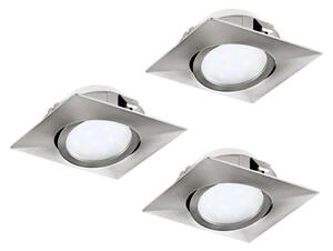 SET 3x corp de iluminat LED încastrat Eglo 78758 PINEDA LED/6W/230V