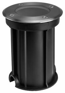 Corp de iluminat de exterior pentru căi de acces LUKKA CONNECT 1xGU10/4W/230V IP67 crom mat rotund