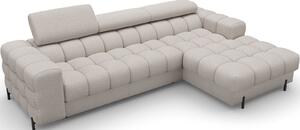Colțar lemn masiv Felaro extensibil 285×181 cm - royal18