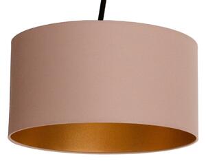 Lustră LED reglabilă, montaj aplicat VENICE 1xE27/60W/230V bej/auriu