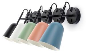 Lampă de perete FARO 28258 STUDIO 1xE14/8W/230V alb/negru