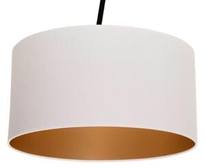 Lustru LED reglabil aplicat VENICE 1xE27/60W/230V alb/auriu