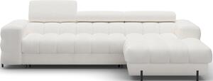 Colțar lemn masiv Felaro extensibil 285×181 cm - amore 01