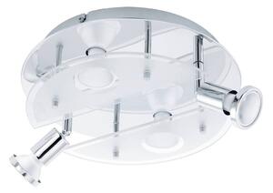 Spot LED RGBW dimabil Eglo 75381 CABO-C 4xGU10/4W/230V + telecomandă