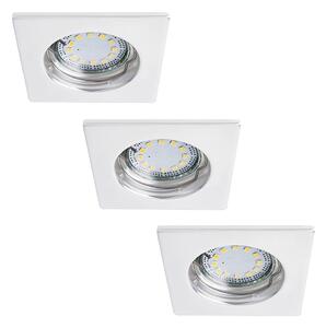 Rabalux 1052 - SET 3x Corp de iluminat LED tavan fals LITE 1xGU10-LED/3W/230V