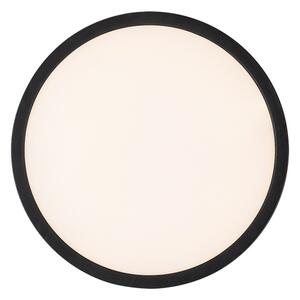 Rabalux 71096 - Plafonieră LED GONZALO 24W/230V, pr. 29 cm, negru