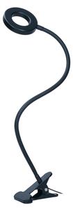 Lampa de birou cu clemă LED Solight WO66-B, reglabilă, 8W/230V, 3000/4000/5000K, negru