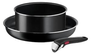 Set de vase de gătit Tefal 3 buc. INGENIO EASY COOK & CLEAN BLACK