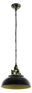Lustră pe lanț Eglo 79463 PETRITOLI 1xE27/60W/230V negru